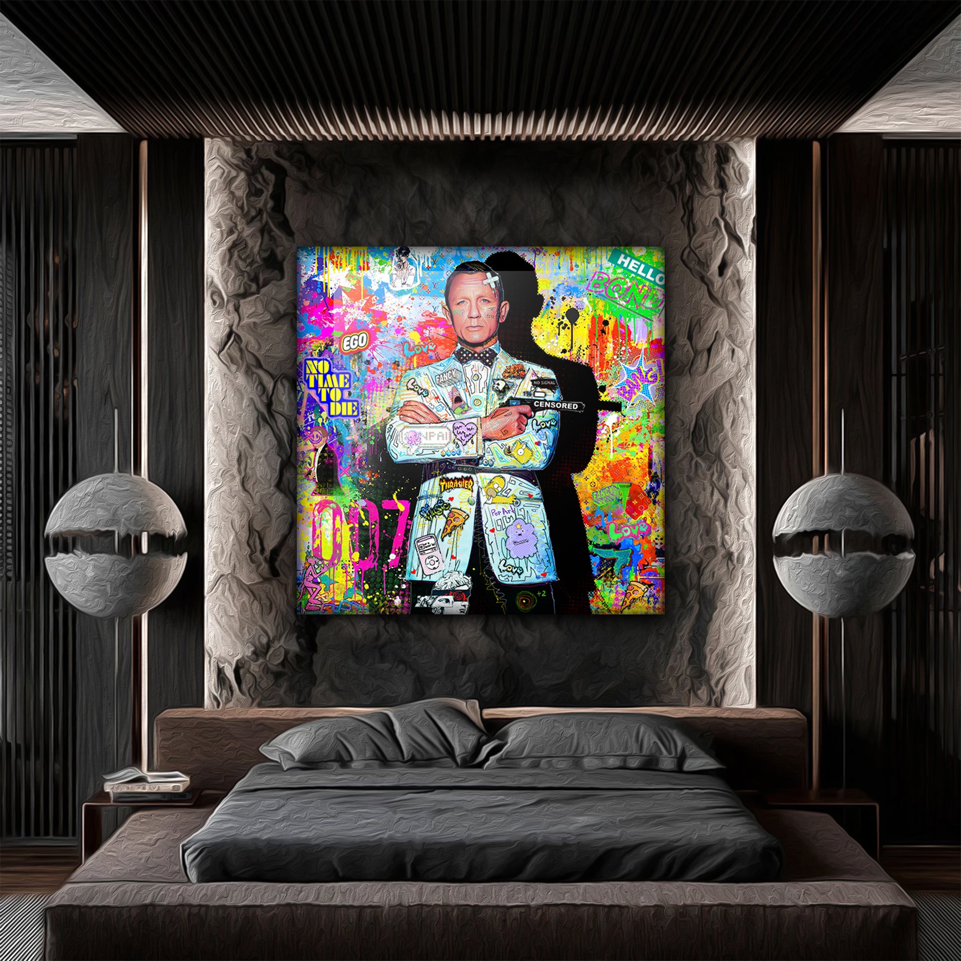 Mr.James Bond "Pop Art"