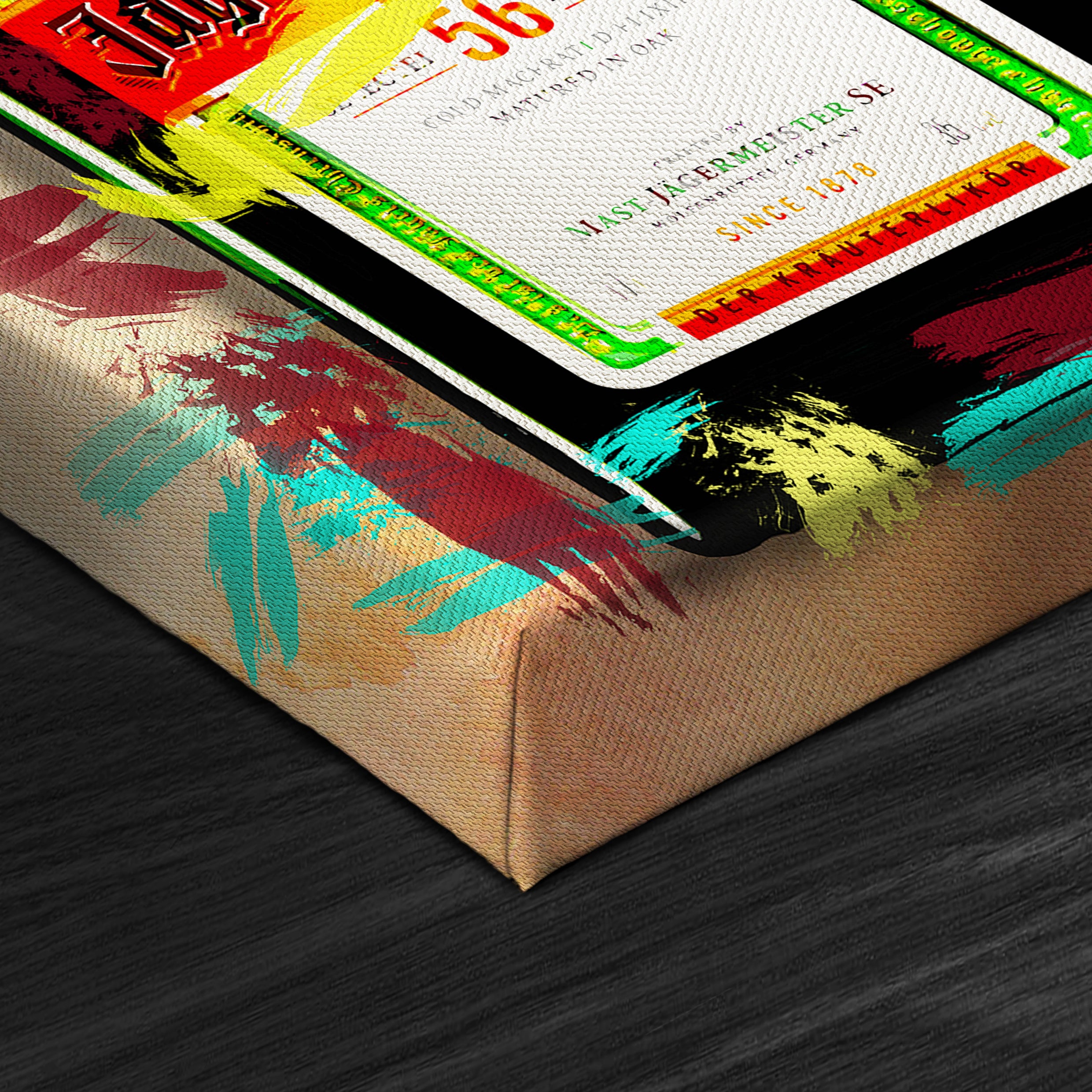 VIbrant Jägermeister Bottle
