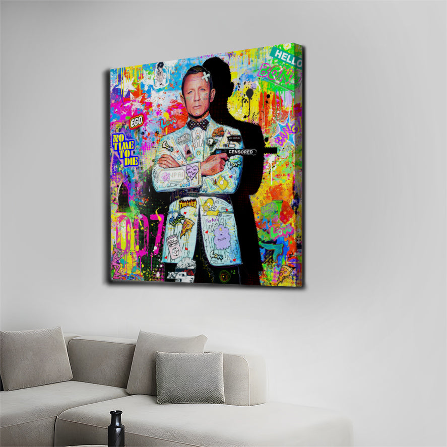 Mr.James Bond "Pop Art"