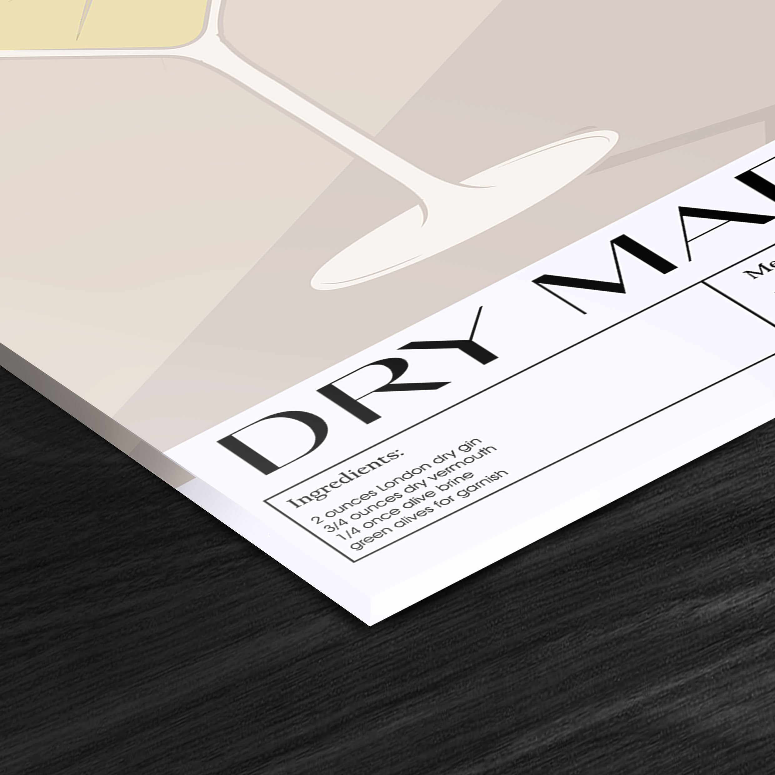 Dry Martini