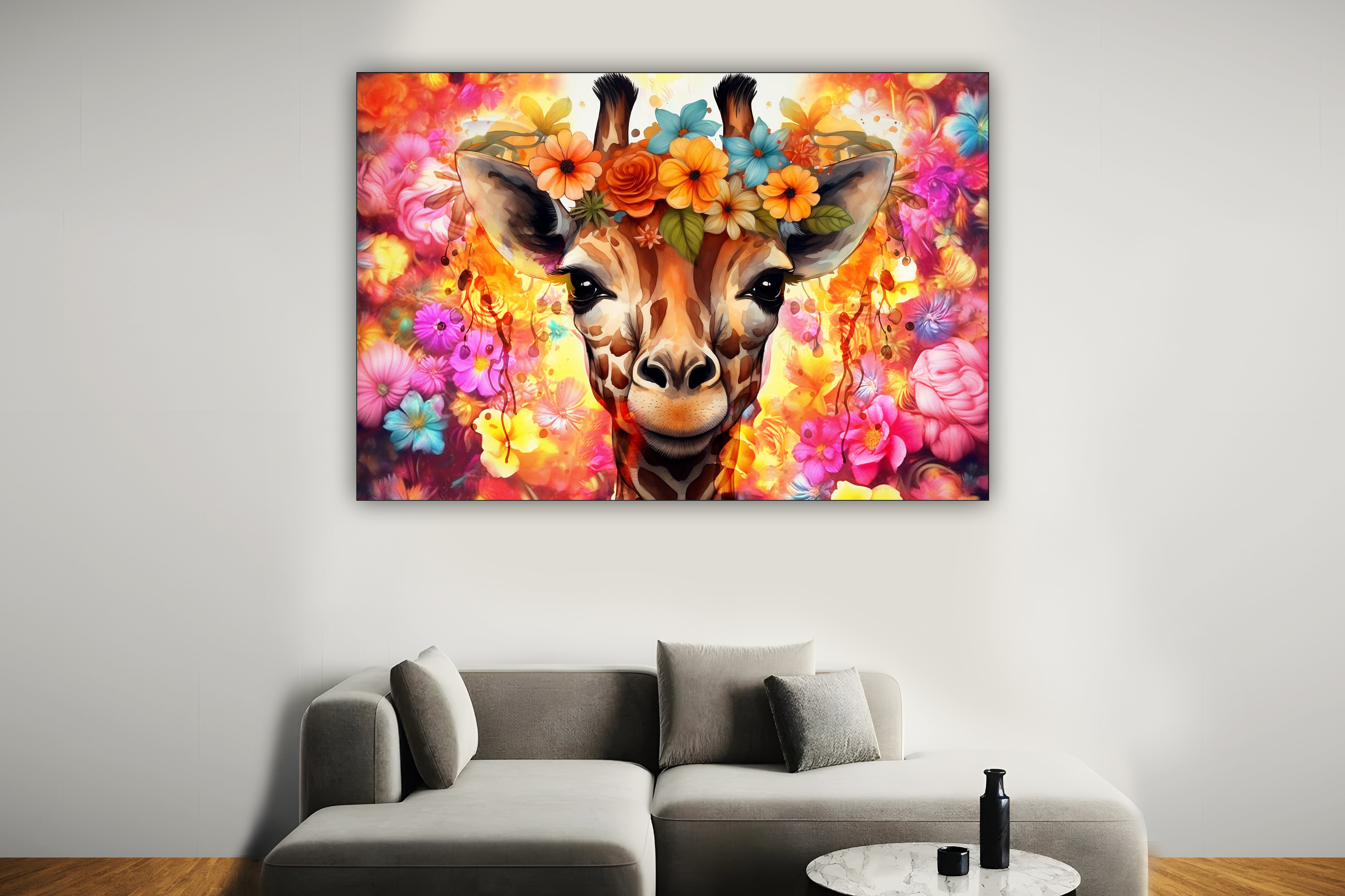 Colorful Giraffe