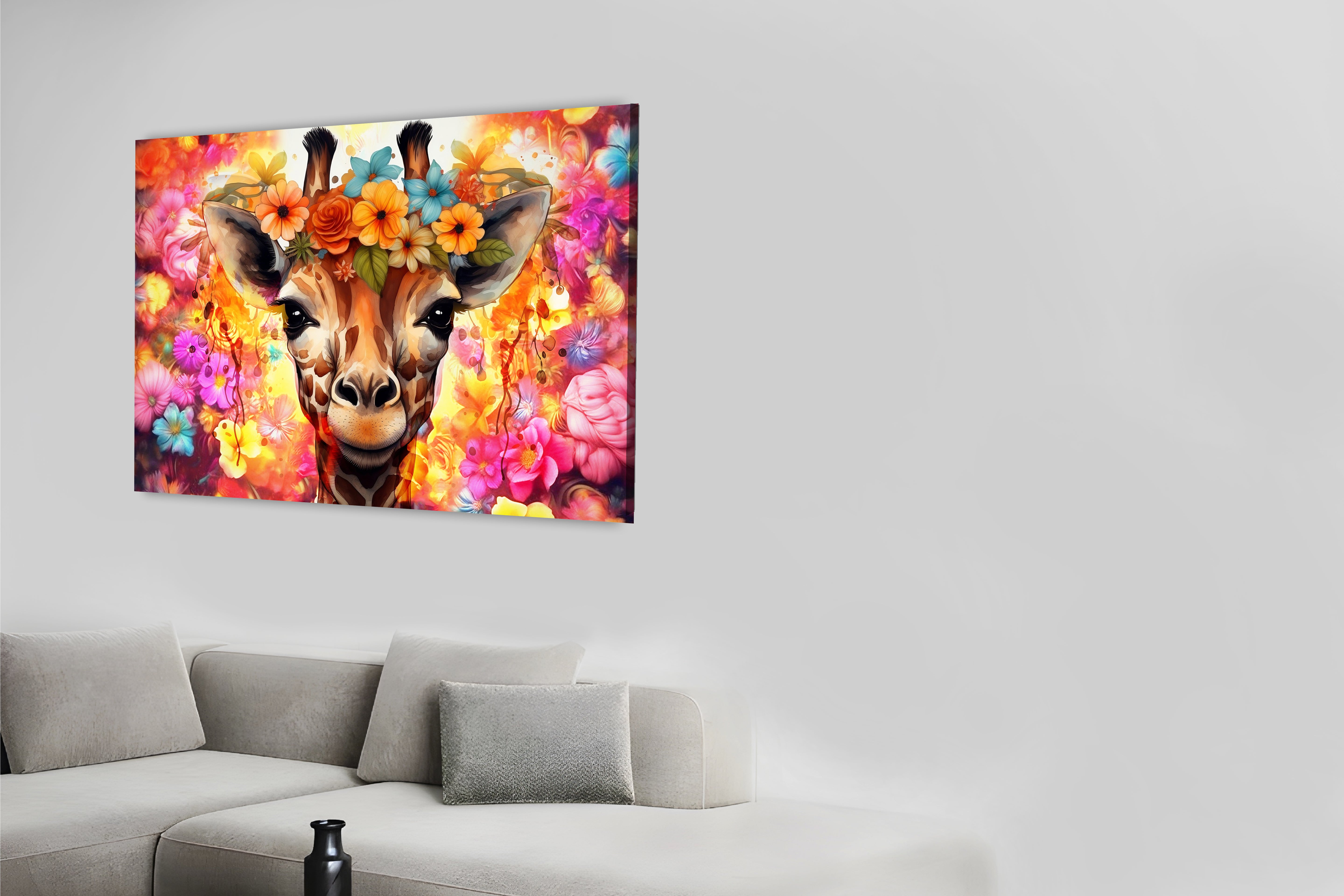 Colorful Giraffe