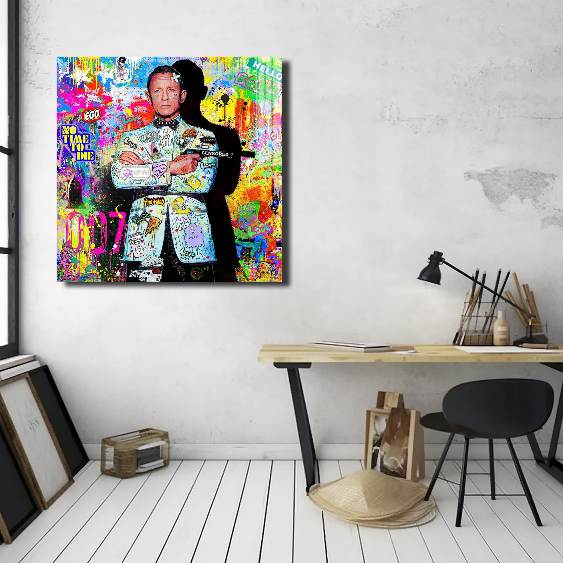 Mr.James Bond "Pop Art"