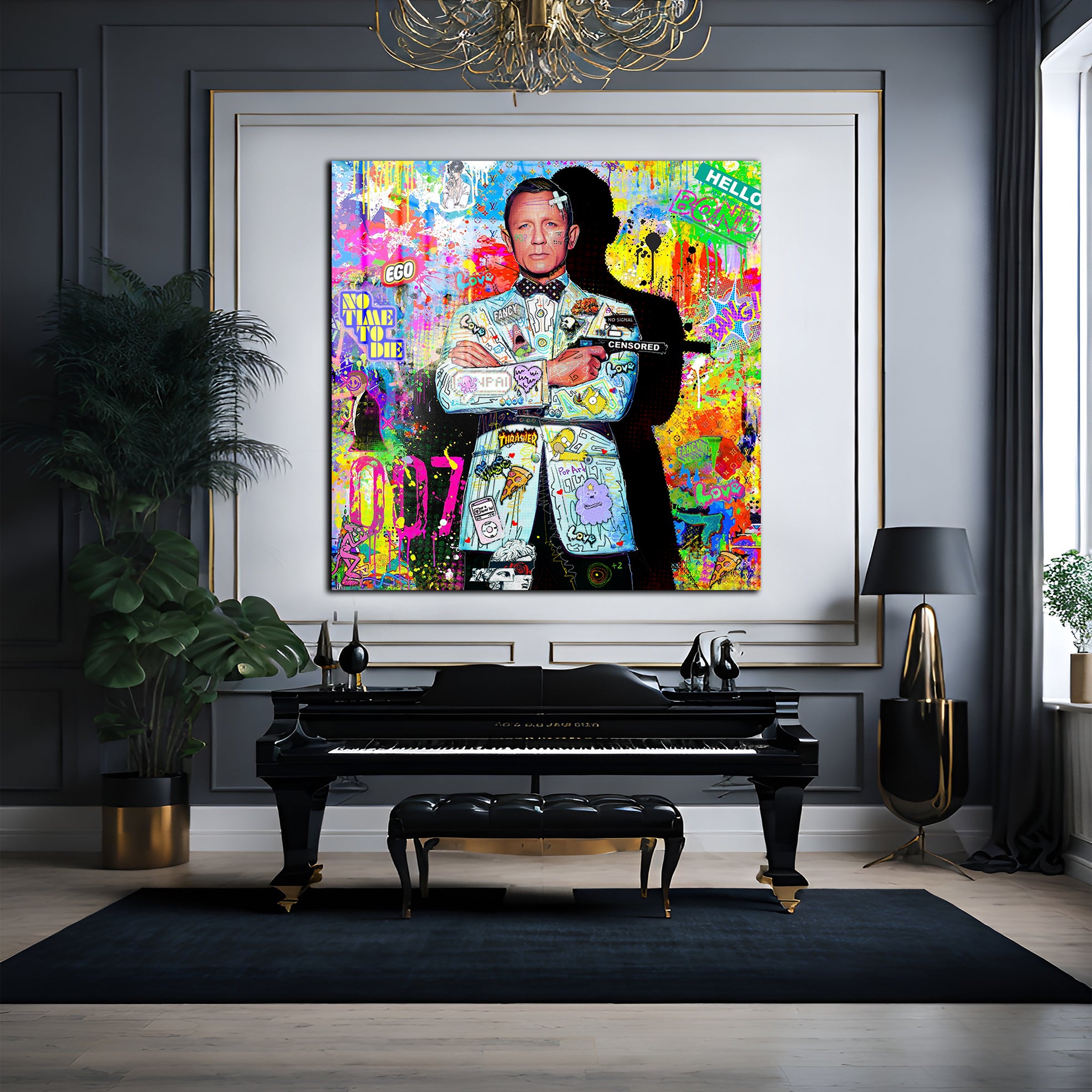 Mr.James Bond "Pop Art"