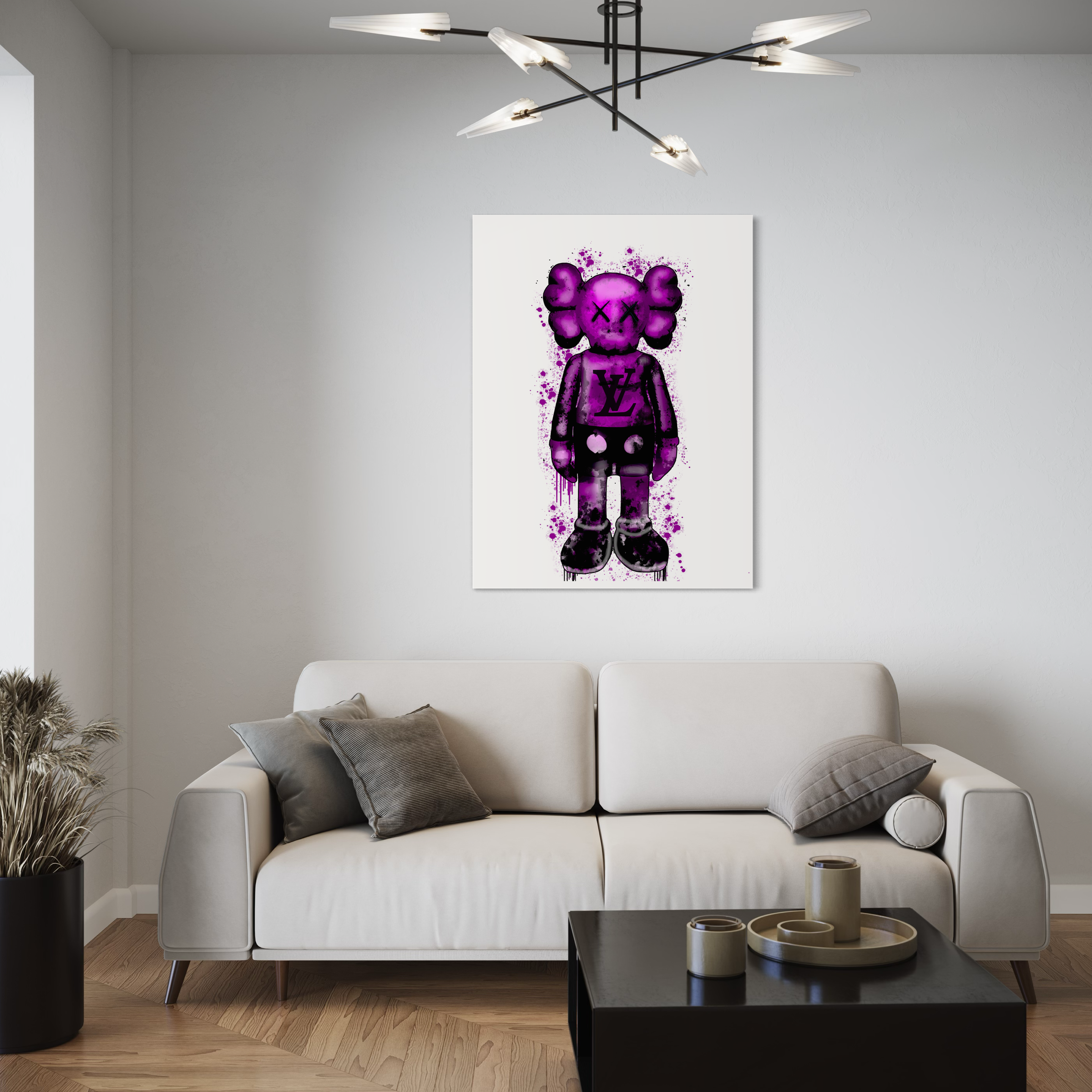 LV Kaws