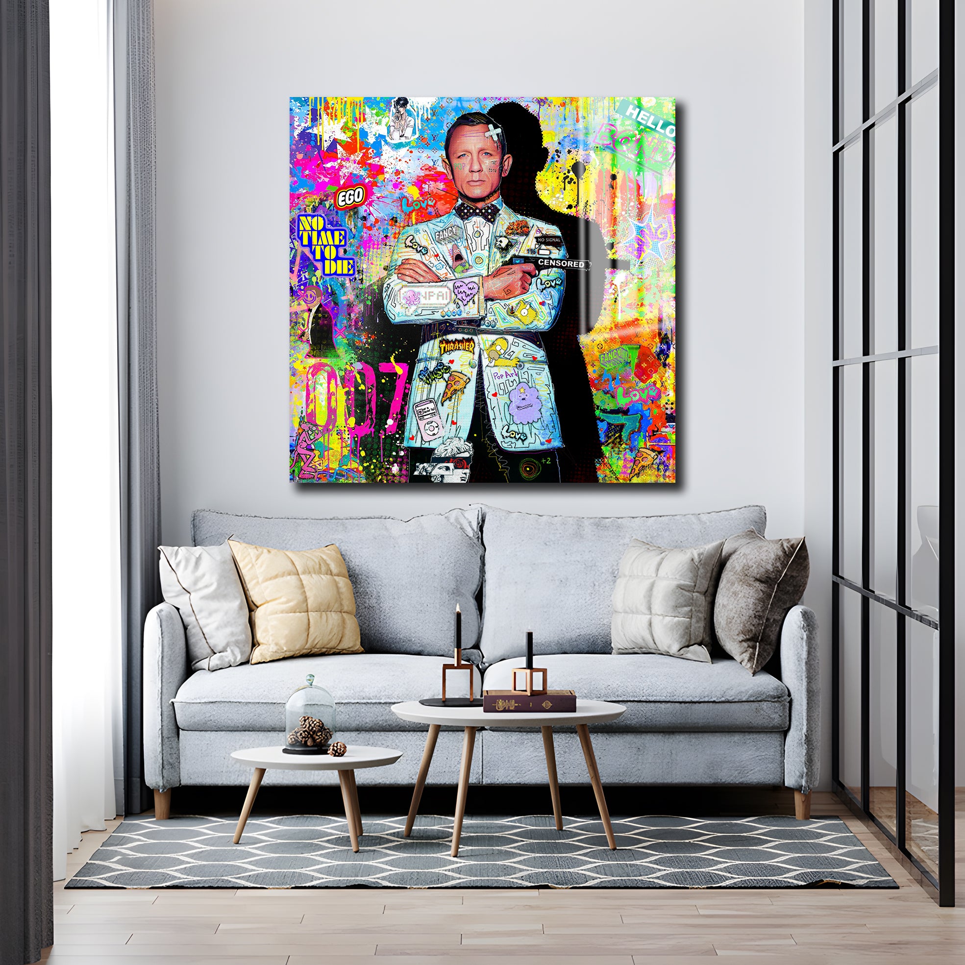 Mr.James Bond "Pop Art"