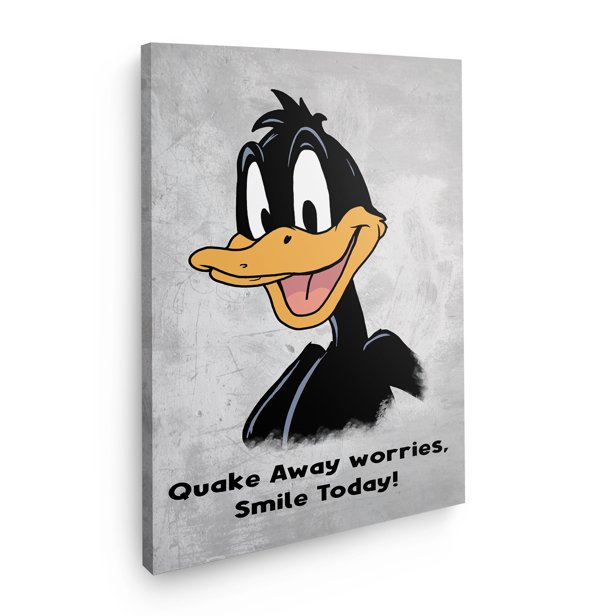 Daffy "Quake away worries"