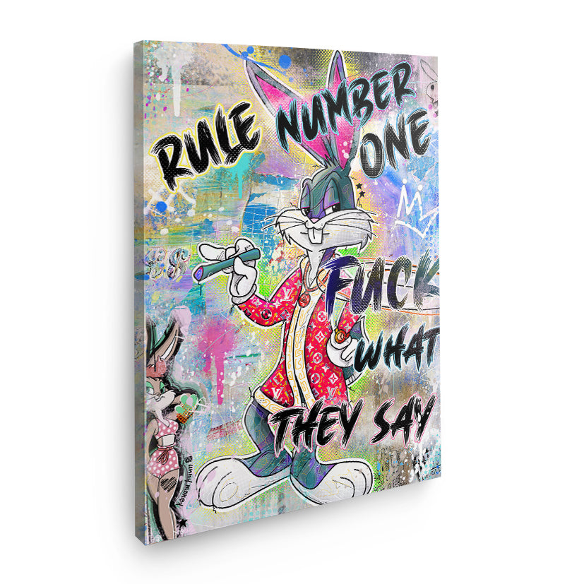 Bugs Bunny "Rule no. 01"