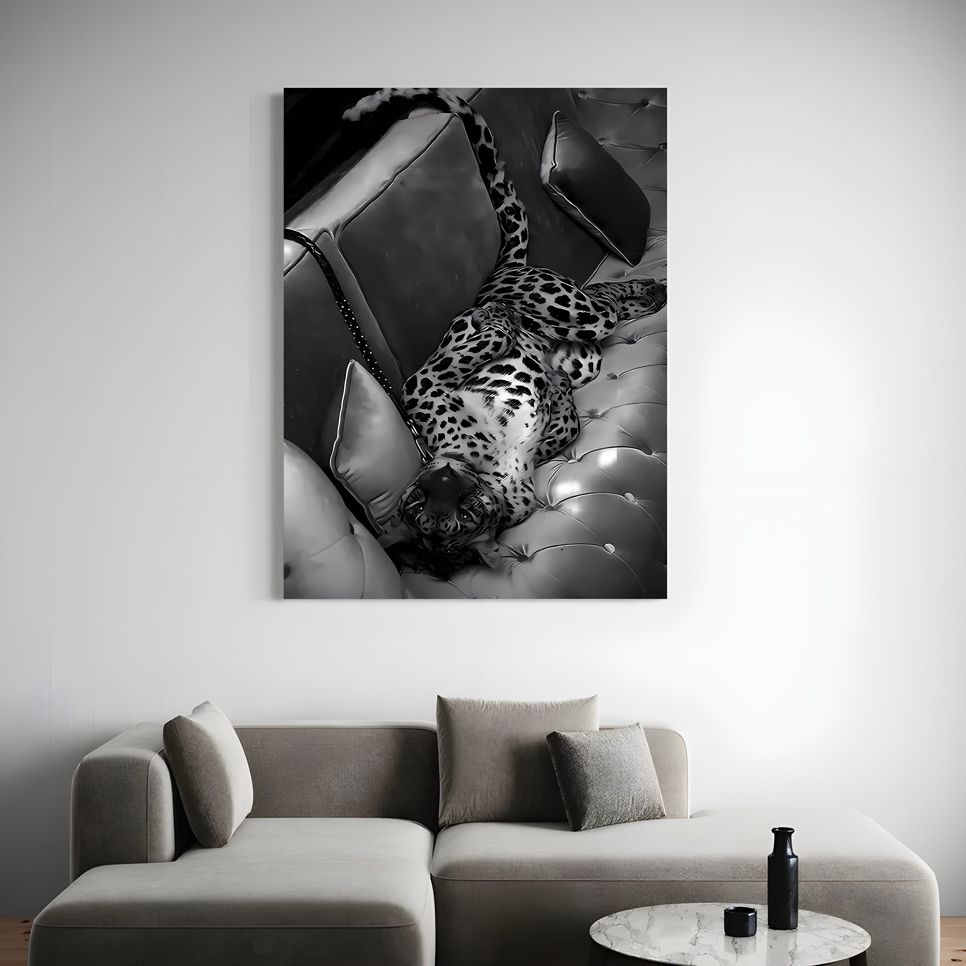 Leopard Luxus Couch